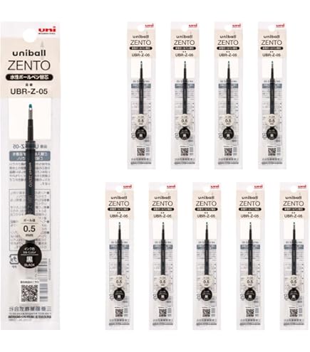 Amazon.com : ZENTO Signature Model Metallic Black Ballpoint Pen